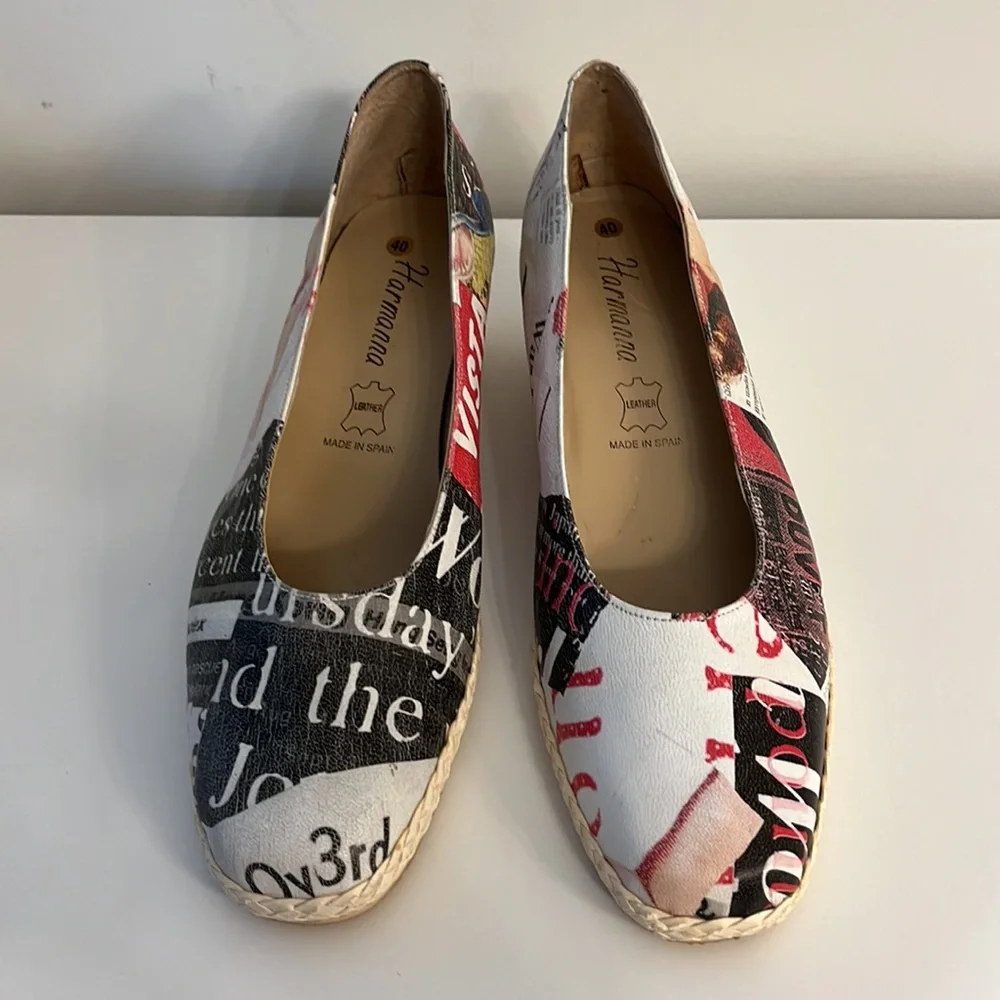 HARMANNA Slip-On Wedges